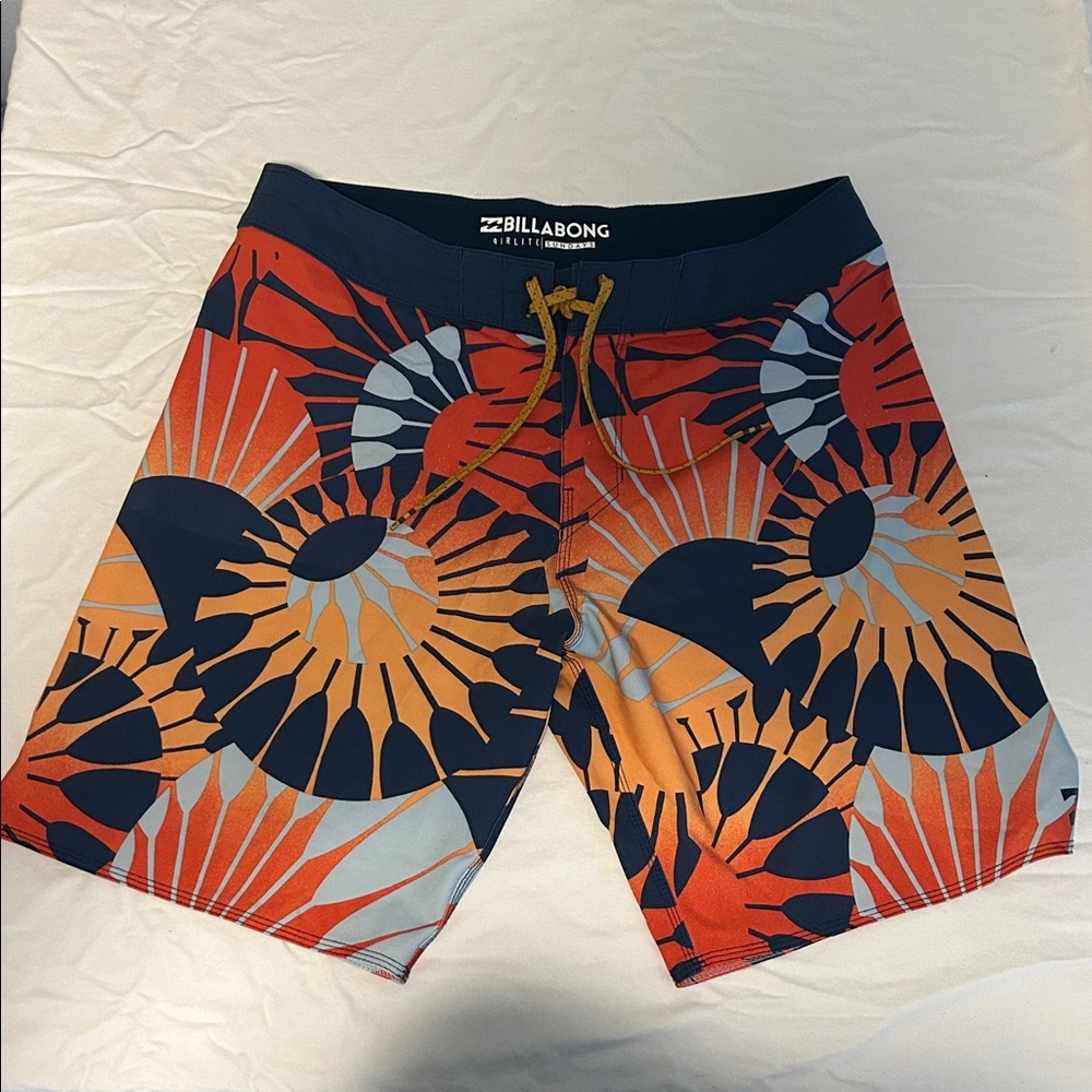 Billabong Sunburst Patterned Swim Shorts
